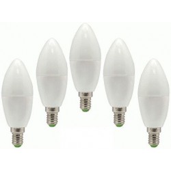 Набор светодиодных LED ламп FERON LB-97: свеча 7W E14 5 штук